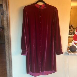 Beautiful Eileen Fisher Velvet dress. Size S